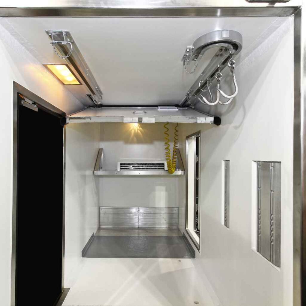 cool room installation for butchery