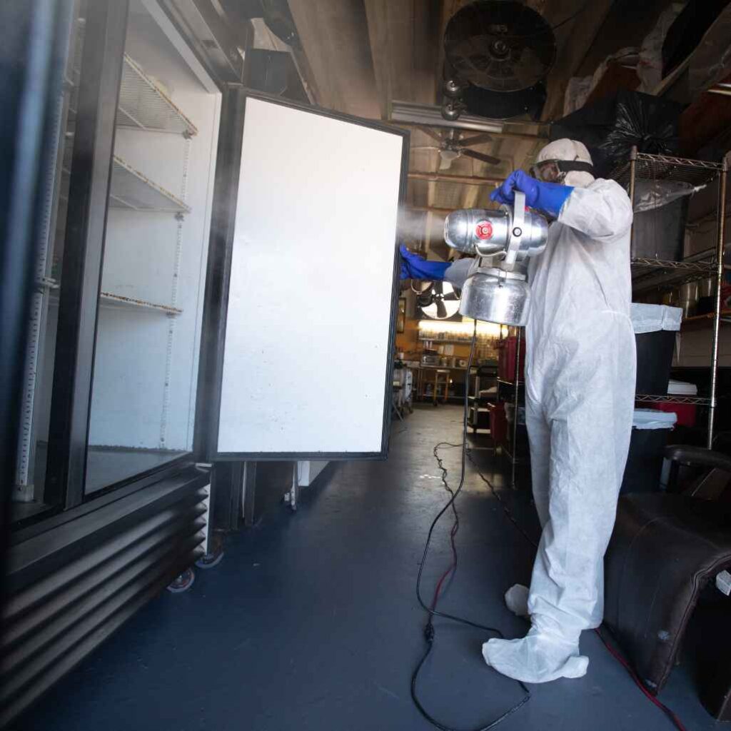 commercial fridge installation